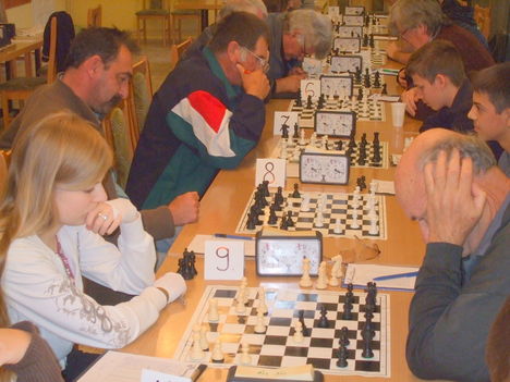 ÁCSI KINIZSI-GÖNYŰ (8-2) Barátságos sakkmérkőzés 29