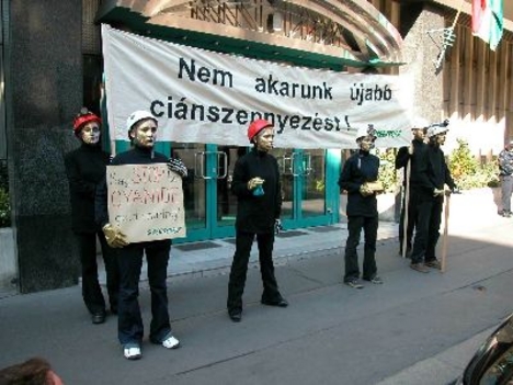 Greenpeace - Demonstráció Várospatakért