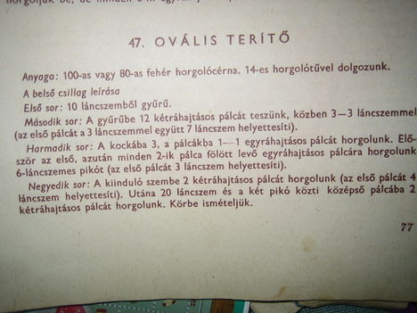 ovális terítő 6