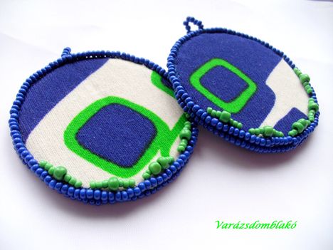 Textil-gyöngy kombó /befejezetlen/