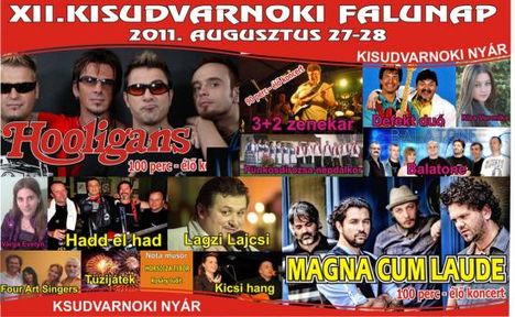KISUDVARNOKI FALUNAP 2011