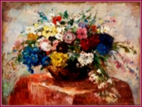 Iványi Grünwald Béla - Virágcsendélet (II) (60x80 cm.)