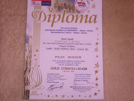Bécs arany diploma 015