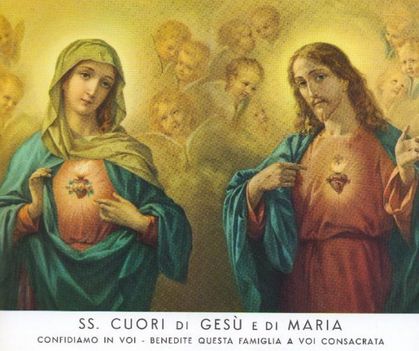 Jezus -Maria Szent Szive