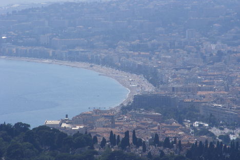 Nizza látkép