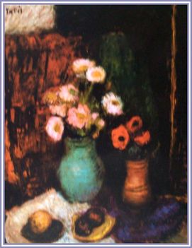Tallós Ilona - Asztali csendélet (80x60 cm.)