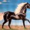 ANDALUSIAN HORSE 2 - aquarell painting (2007