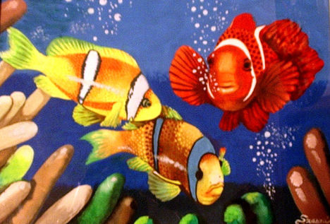 AQUARIUM - aquarell painting