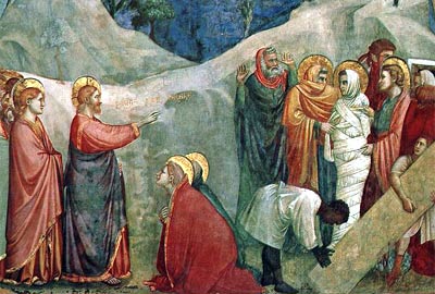 Jezus Lazar feltamasztasa