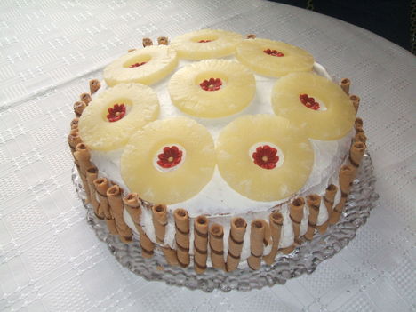 Ananász torta