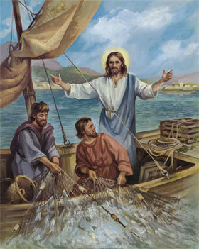 Jezus a halaszokkal