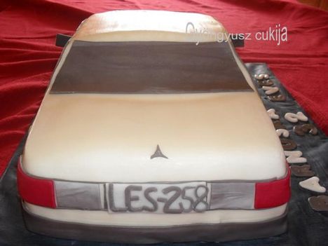 Mercedes torta 2