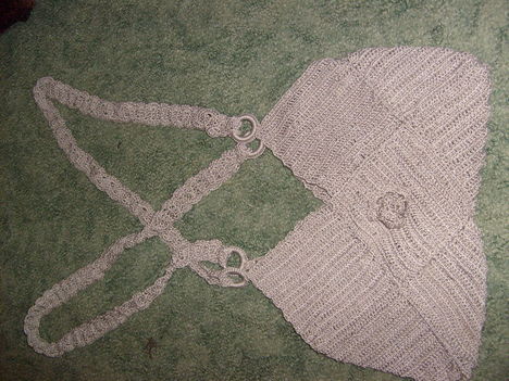 horgolt taska