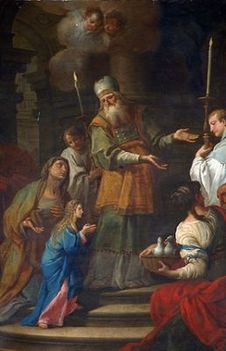 Szűz Mária bemutatása a templomba-november -21