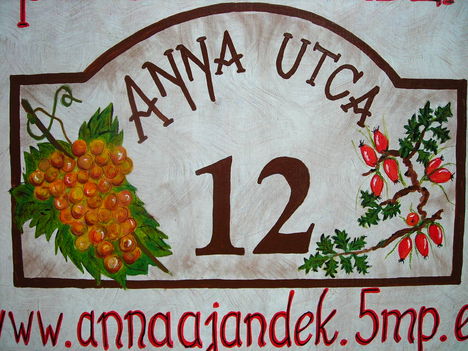 Anna szőlős-csipkés HSZT