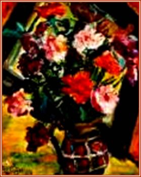 Frank Frigyes - Szekfűk (63x50 cm.)