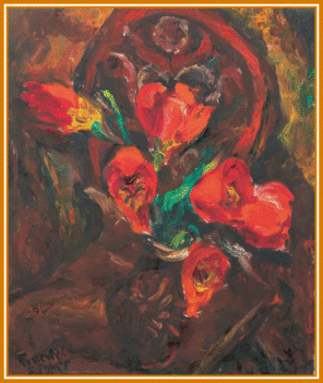 Frank Frigyes - Tulipánok (60x50 cm.)