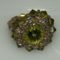 Olivine swaris gyűrű