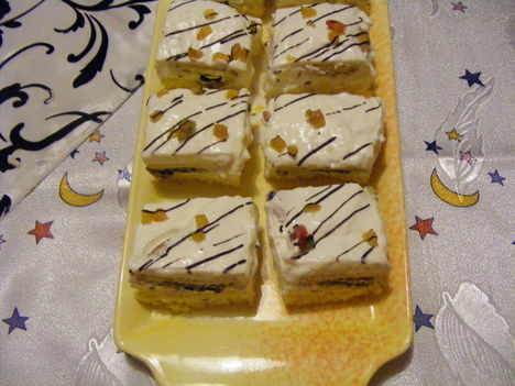 Tejfölös  szelet