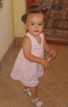 Brigitta a kislanyom