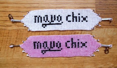 Mayo chix szövött