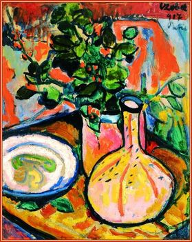 Czóbel Béla - Csendélet (60x48 cm.)