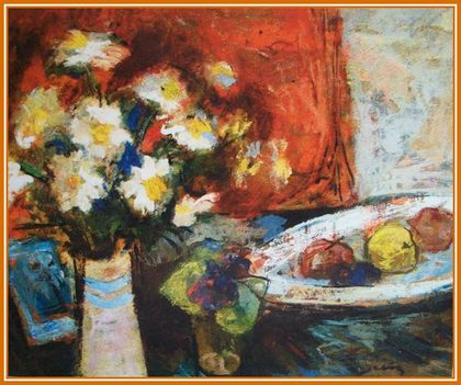 Sebők Éva - Csendélet (49x69 cm.)