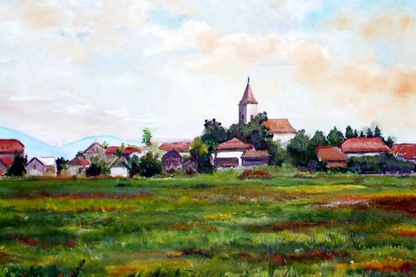 Pusztamonostor látkép