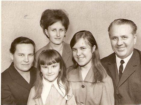 a mi családunk anno 1970