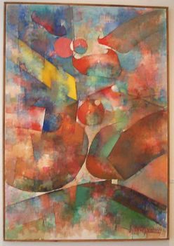 Gerzson Pál - Az élet dele 1994 (~ 75x110 cm.)