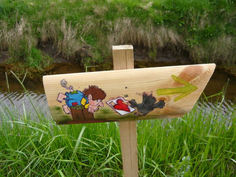 NYUGAT-IZLAND - Útjelző