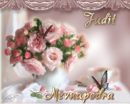 Boldog névnapot kívánok Judit!