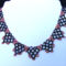 Trellis collar necklace