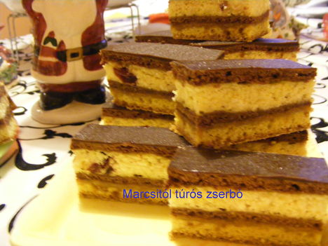 Túrós zserbó