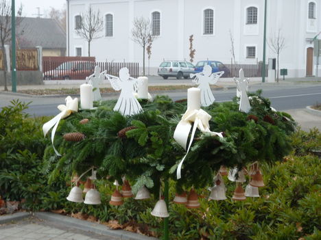 Angyalkáim az adventi koszorún