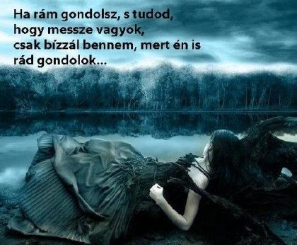 ha rám gondolsz idézet