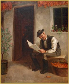 Ott Zoltán - Délutáni nyugalom (80x60 cm.)