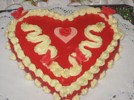 Torta- Valentín napi 1