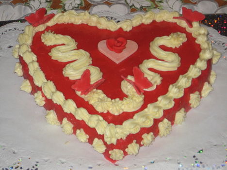 Torta- Valentín napi 2