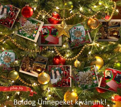 Boldog Ünnepeket kívánunk!Sok szeretettel!