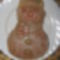 hóember torta