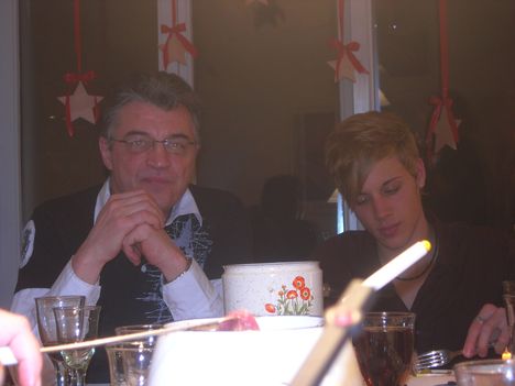 Szilveszter,, a fiammal