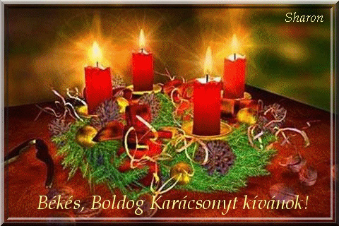 Áldott Karácsonyt.