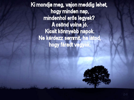 Fáradt vagyok
