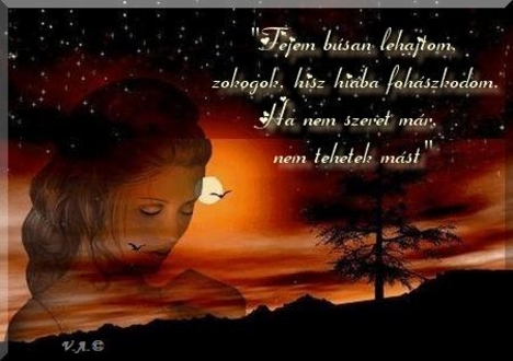 fejem búsan lehajtom