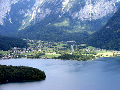 Gm.Hallstat látkép