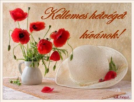 Kellemes hétvégét!