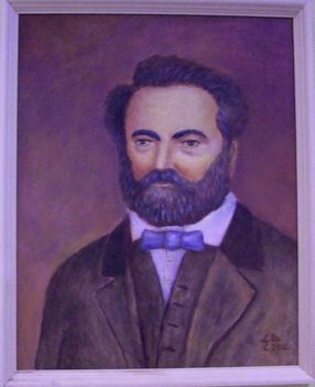 László Elemér - Erkel Ferenc (~ 43x55 cm.)