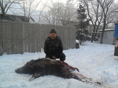 PUSKÁS JÓZSEF lőtte 2012 02 07 Mezőgyánban