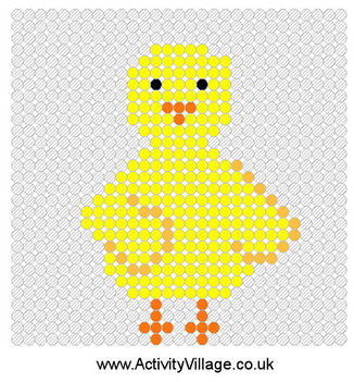 chick_fuse_bead_pattern